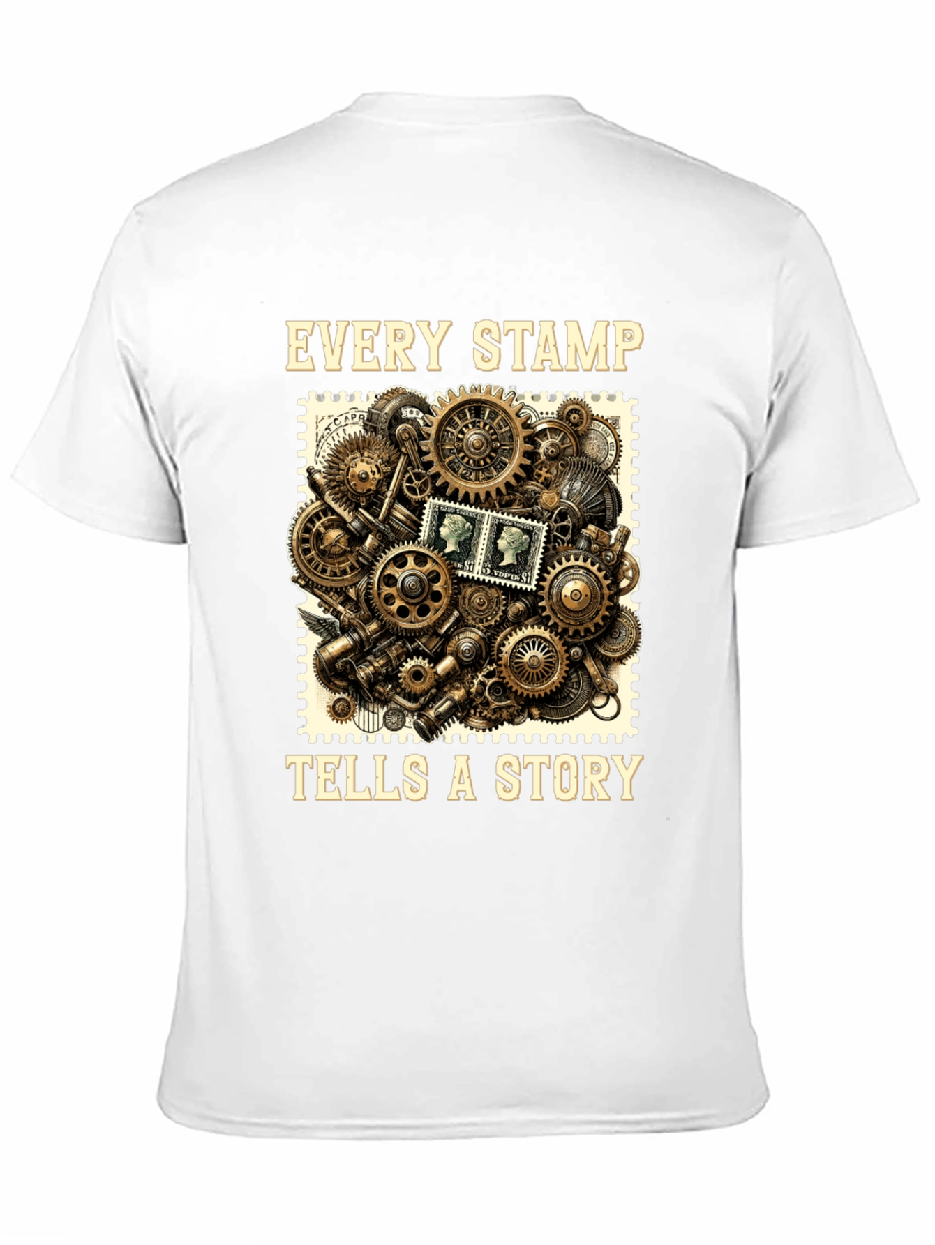 Steampunk Stamp Story T-Shirt