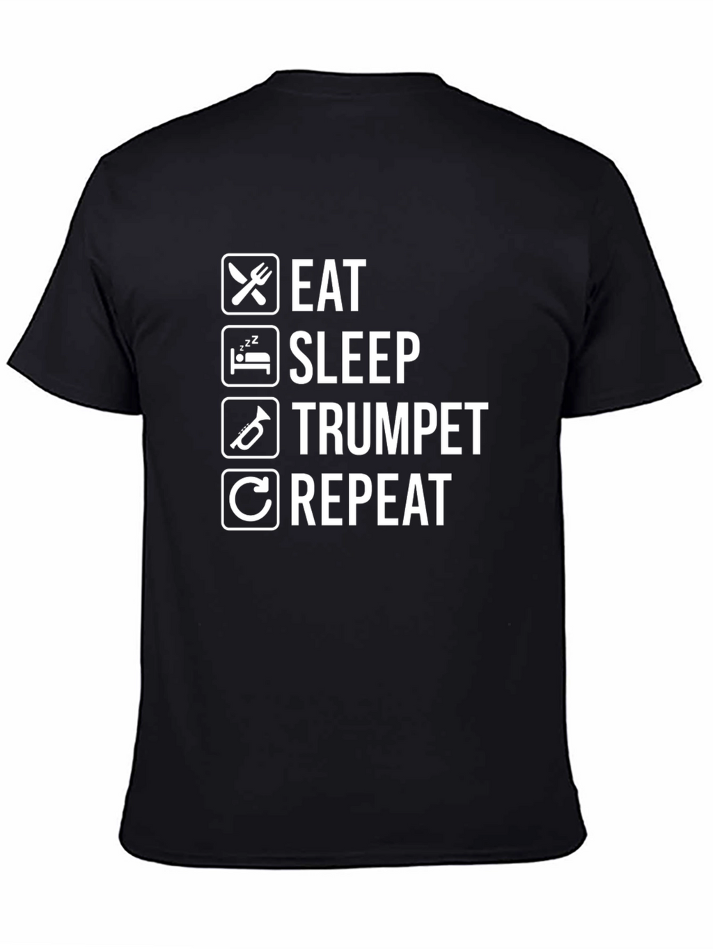 Eat Sleep Trumpet Repeat T-Shirt