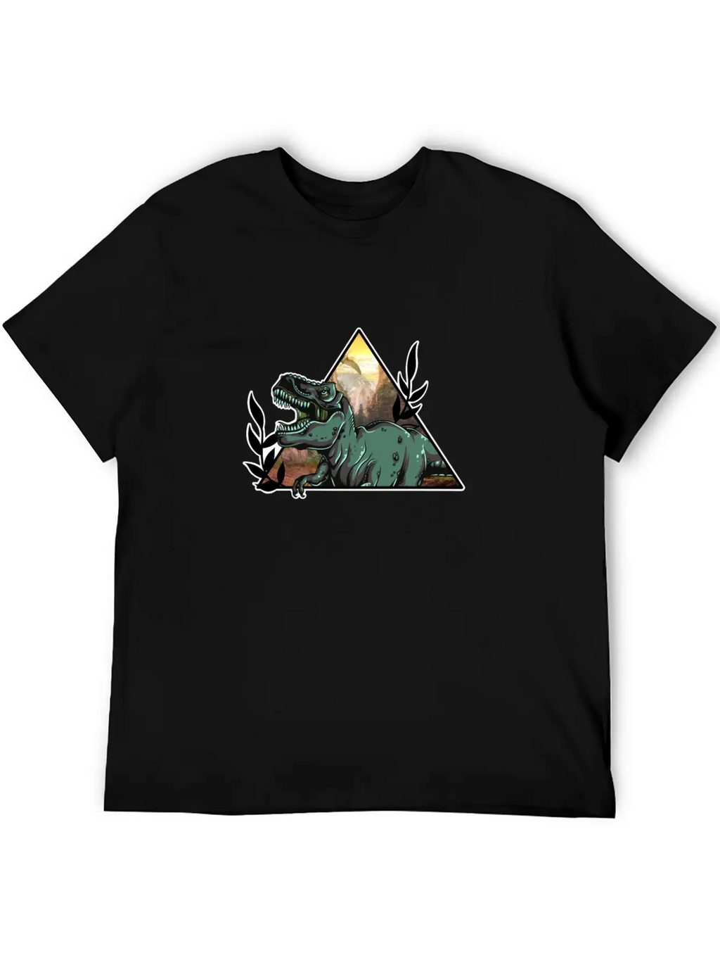T-rex Dinosaur Essential Cotton Tee For Daily Outfits – Unisex Style