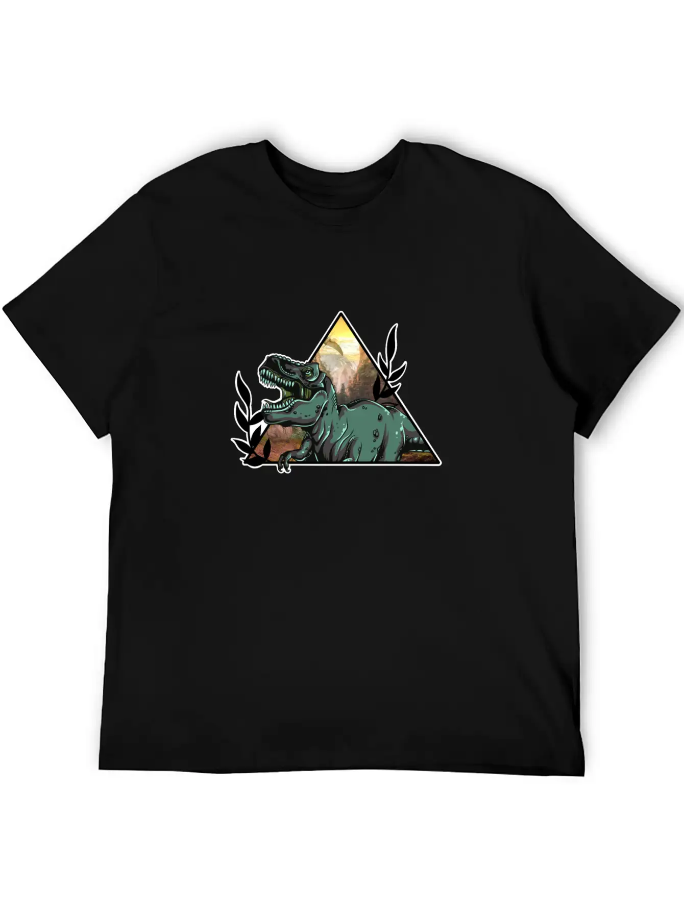 T-rex Dinosaur Essential Cotton Tee For Daily Outfits – Unisex Style