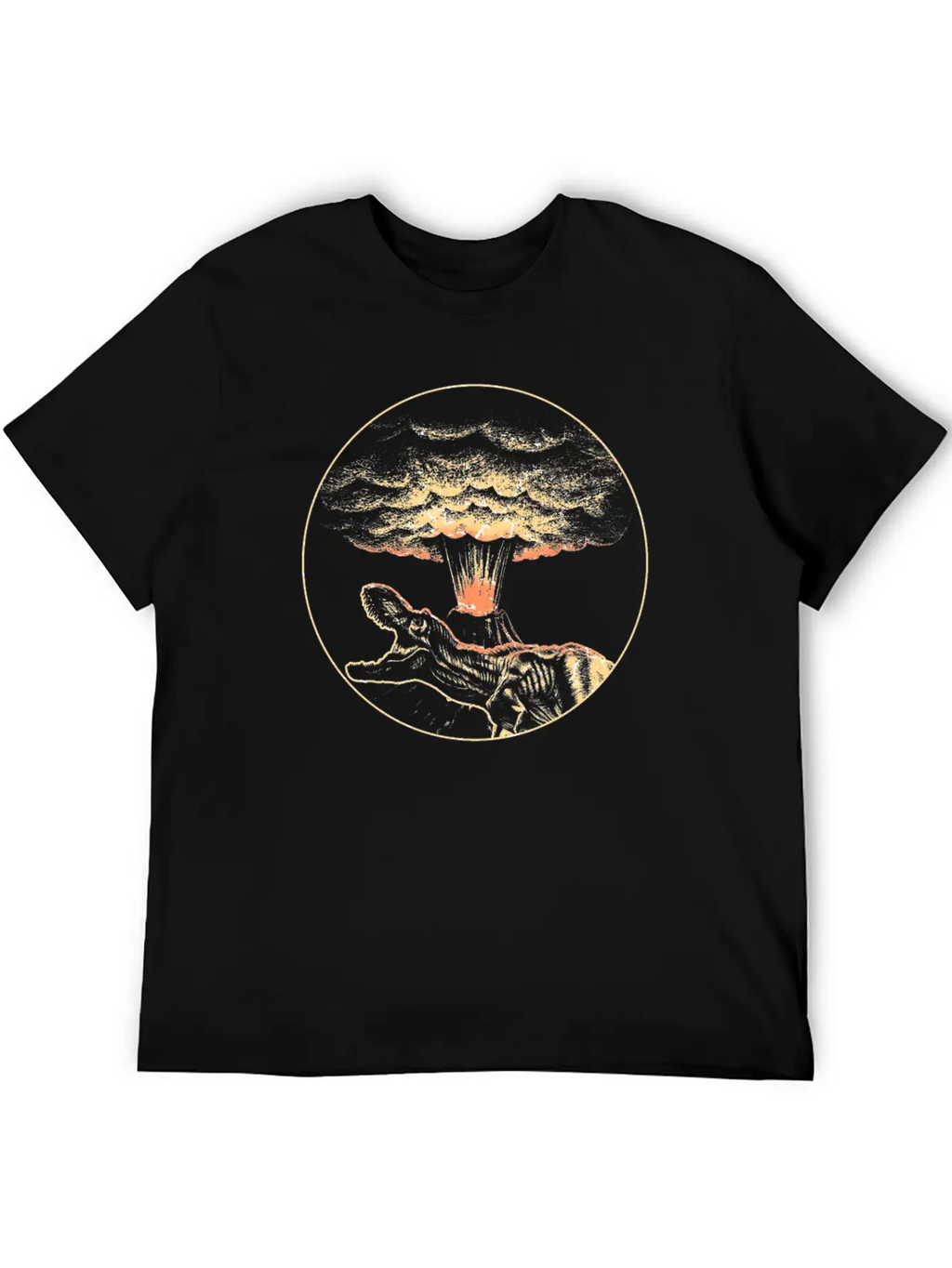 T-Rex Tyrannosaurus Dinosaur Unisex Casual T-Shirt – Clean Design For Daily Comfort