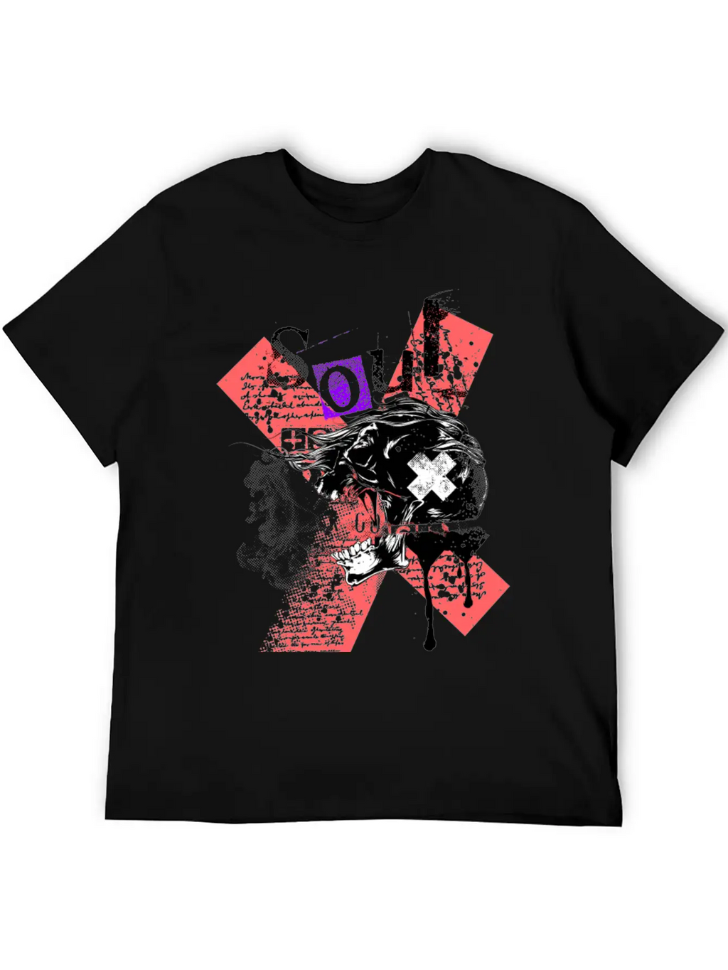 T-Shirt Skull Soul Stylish Everyday T-Shirt – Unisex Basic Cotton Tee