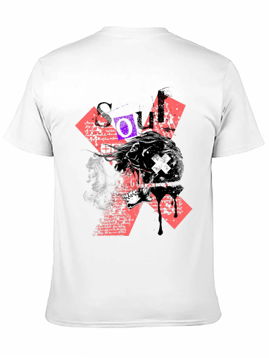 T-Shirt Skull Soul Stylish Everyday T-Shirt – Unisex Basic Cotton Tee