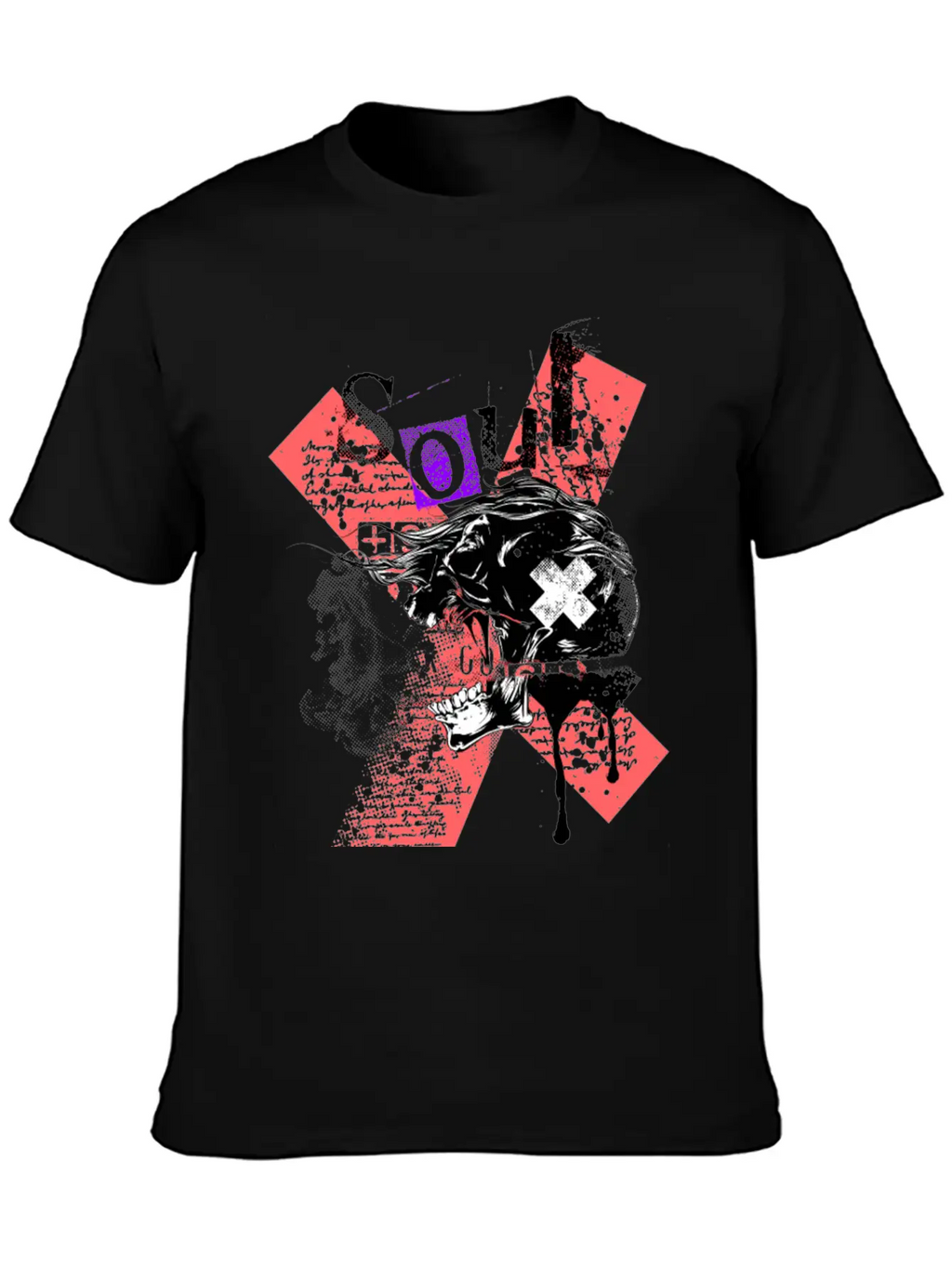T-Shirt Skull Soul Stylish Everyday T-Shirt – Unisex Basic Cotton Tee