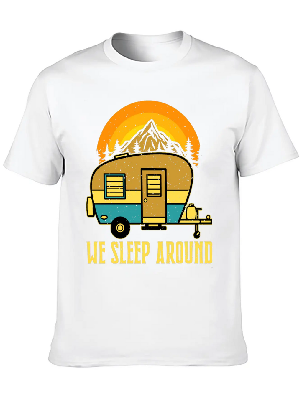 T-shirt We Sleep Around Unisex Short Sleeve Soft Cotton T-Shirt – Casual Everyday Wear