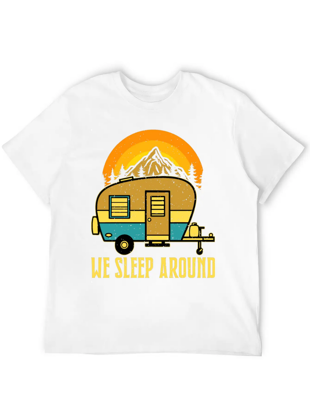 T-shirt We Sleep Around Unisex Short Sleeve Soft Cotton T-Shirt – Casual Everyday Wear