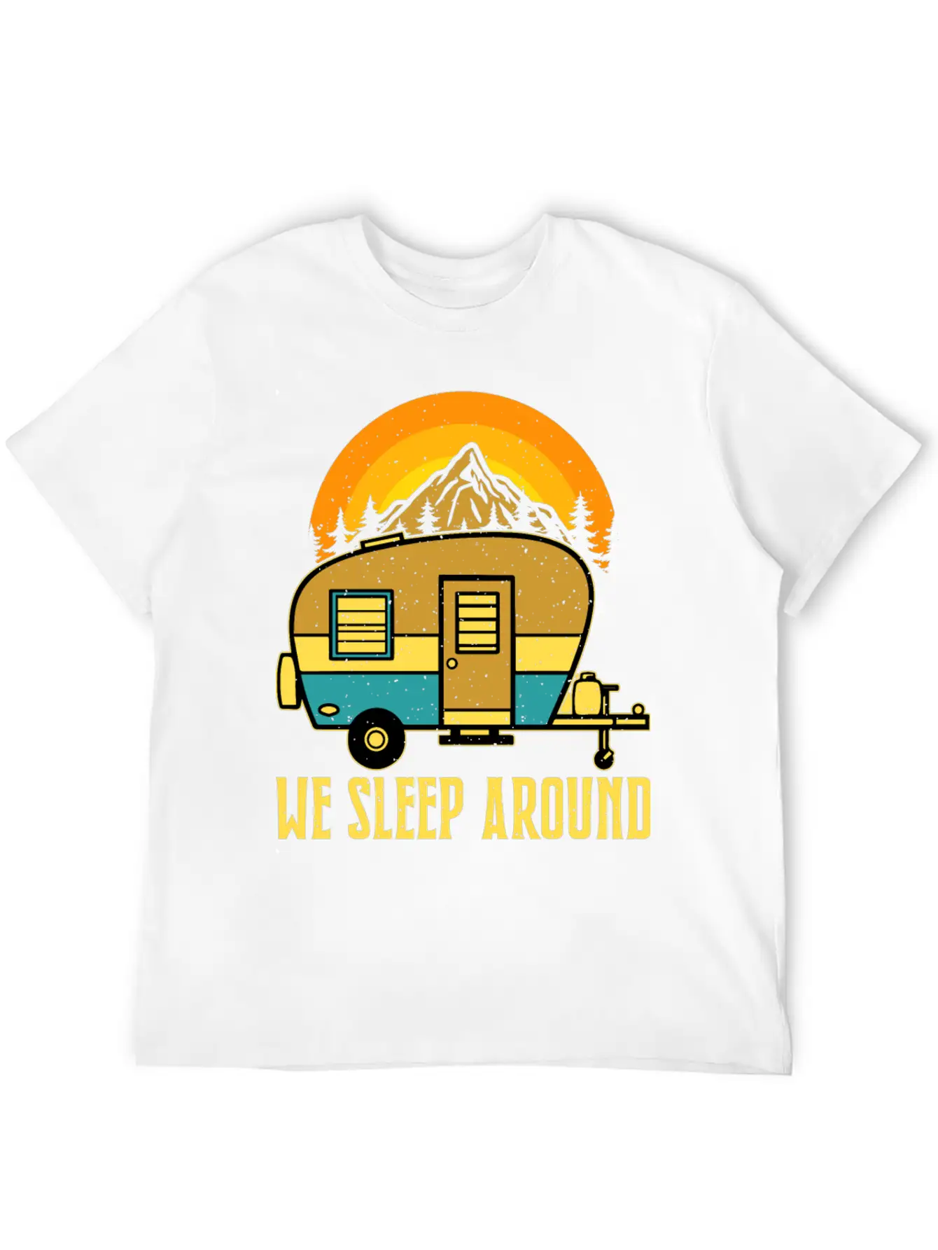T-shirt We Sleep Around Unisex Short Sleeve Soft Cotton T-Shirt – Casual Everyday Wear