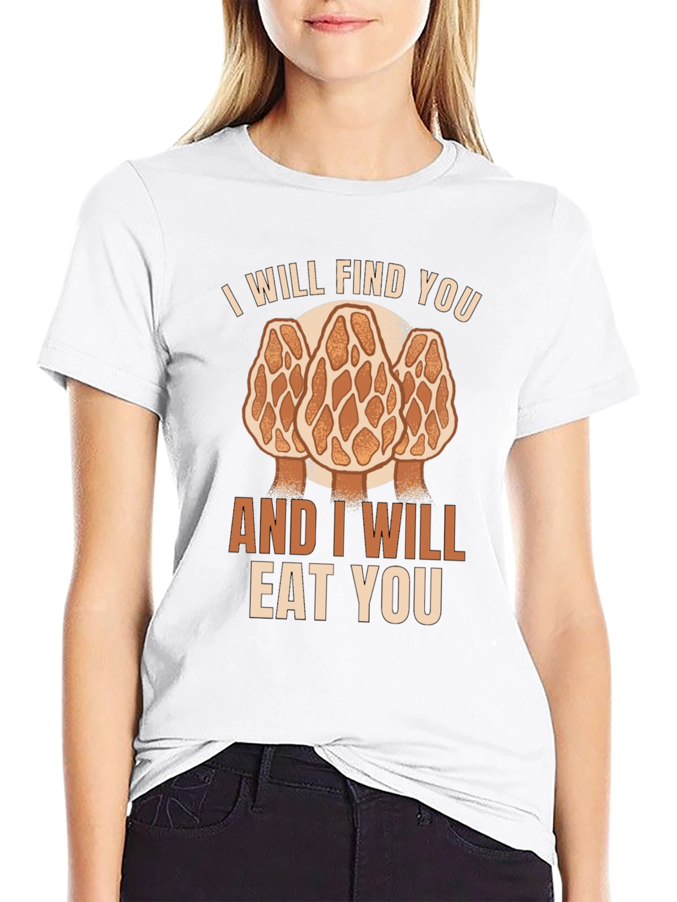 Mushroom Hunter T-Shirt: I Will Find You Morel