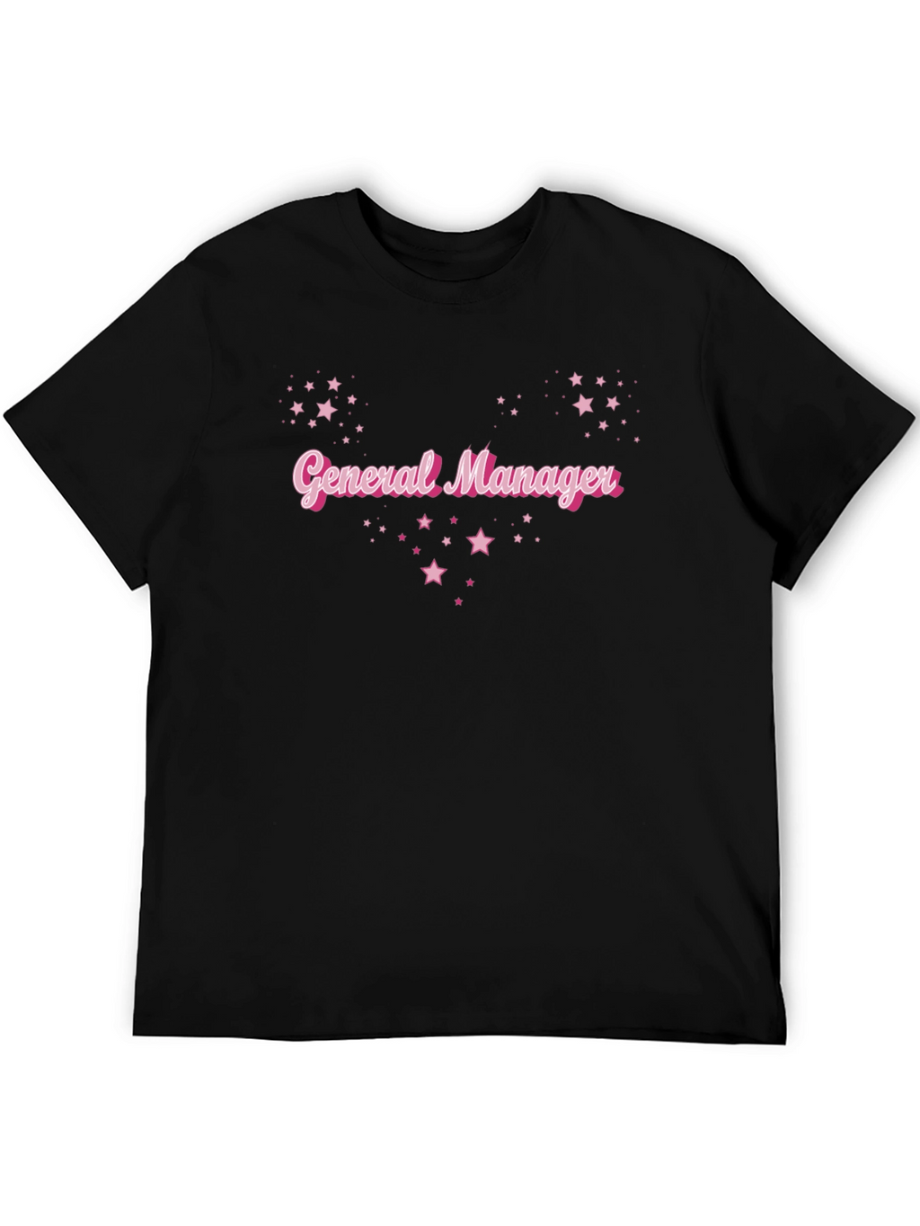General Manager Star Graphic Tee - Black