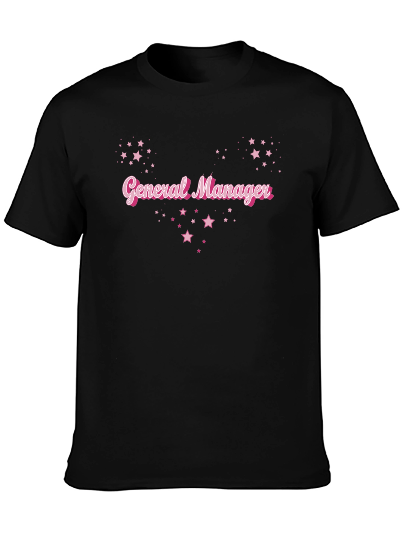 General Manager Star Graphic Tee - Black