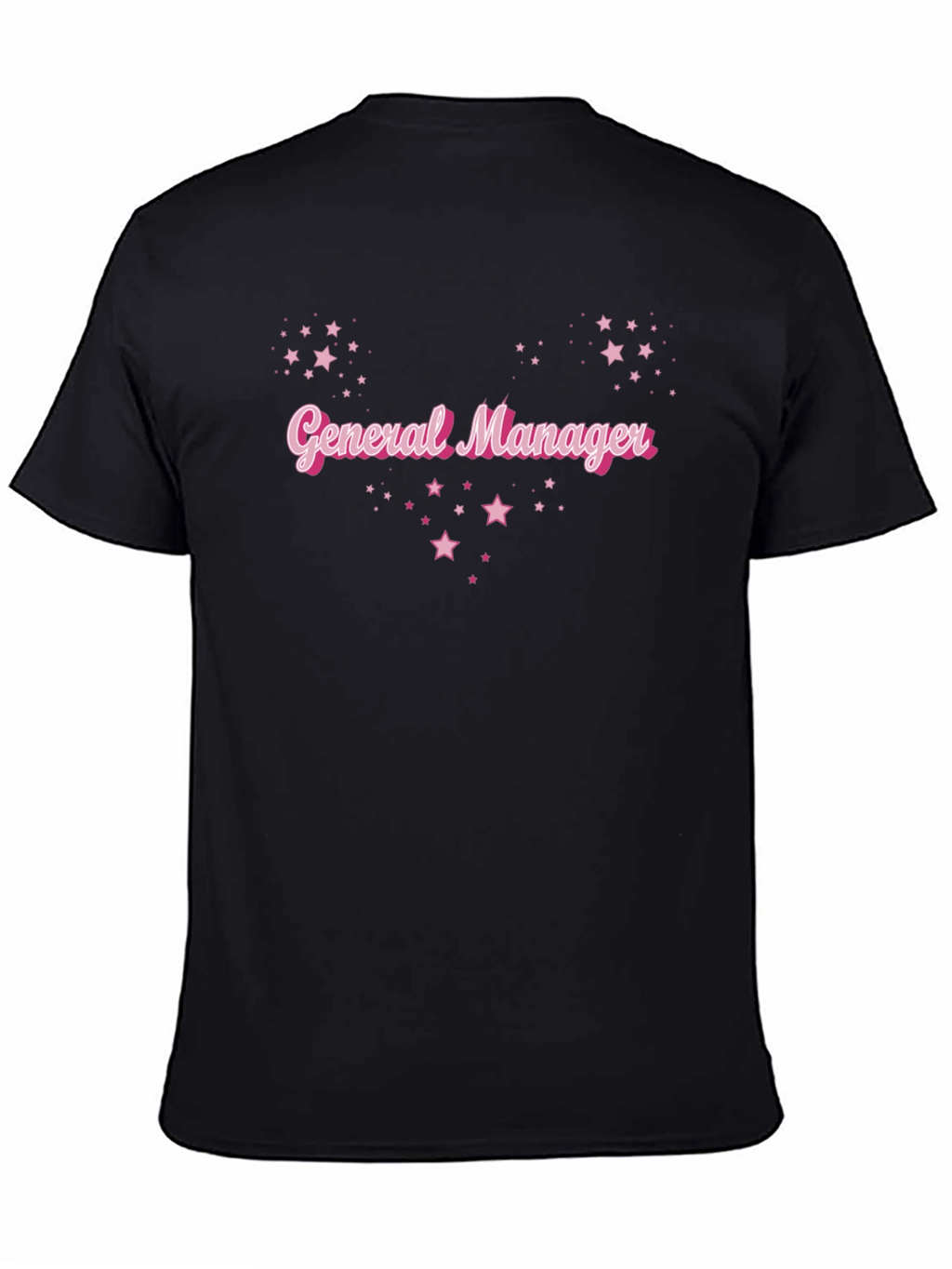 General Manager Star Graphic Tee - Black