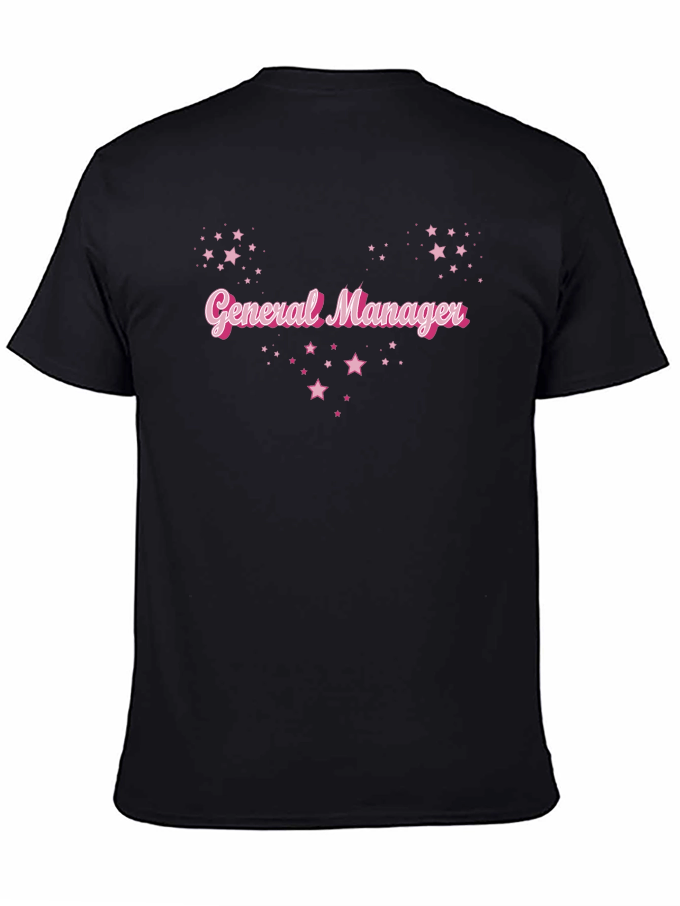 General Manager Star Graphic Tee - Black