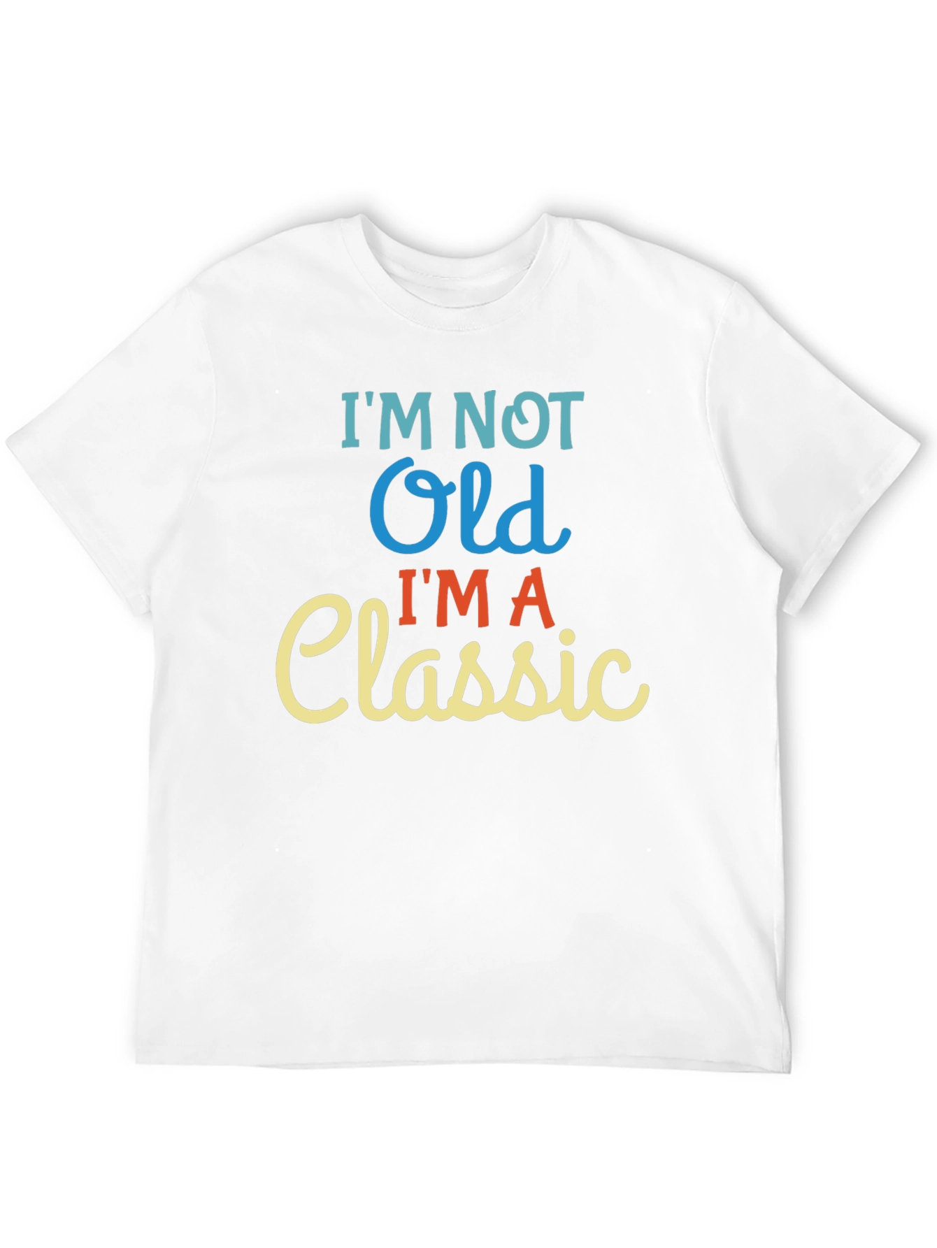 Im Not Old Im A Classic Black T-Shirt