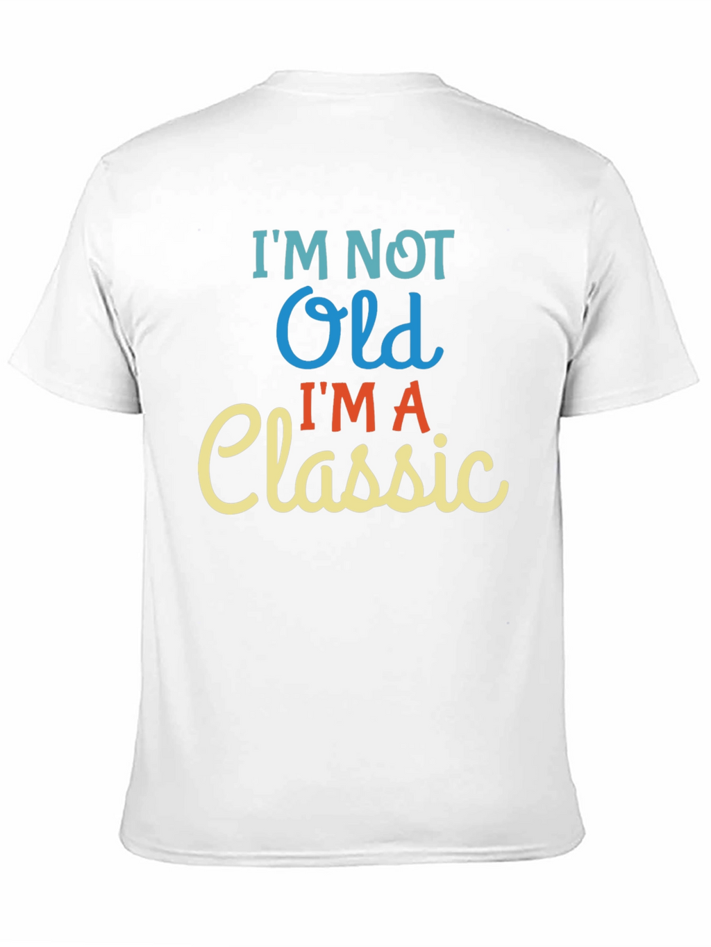 Im Not Old Im A Classic Black T-Shirt
