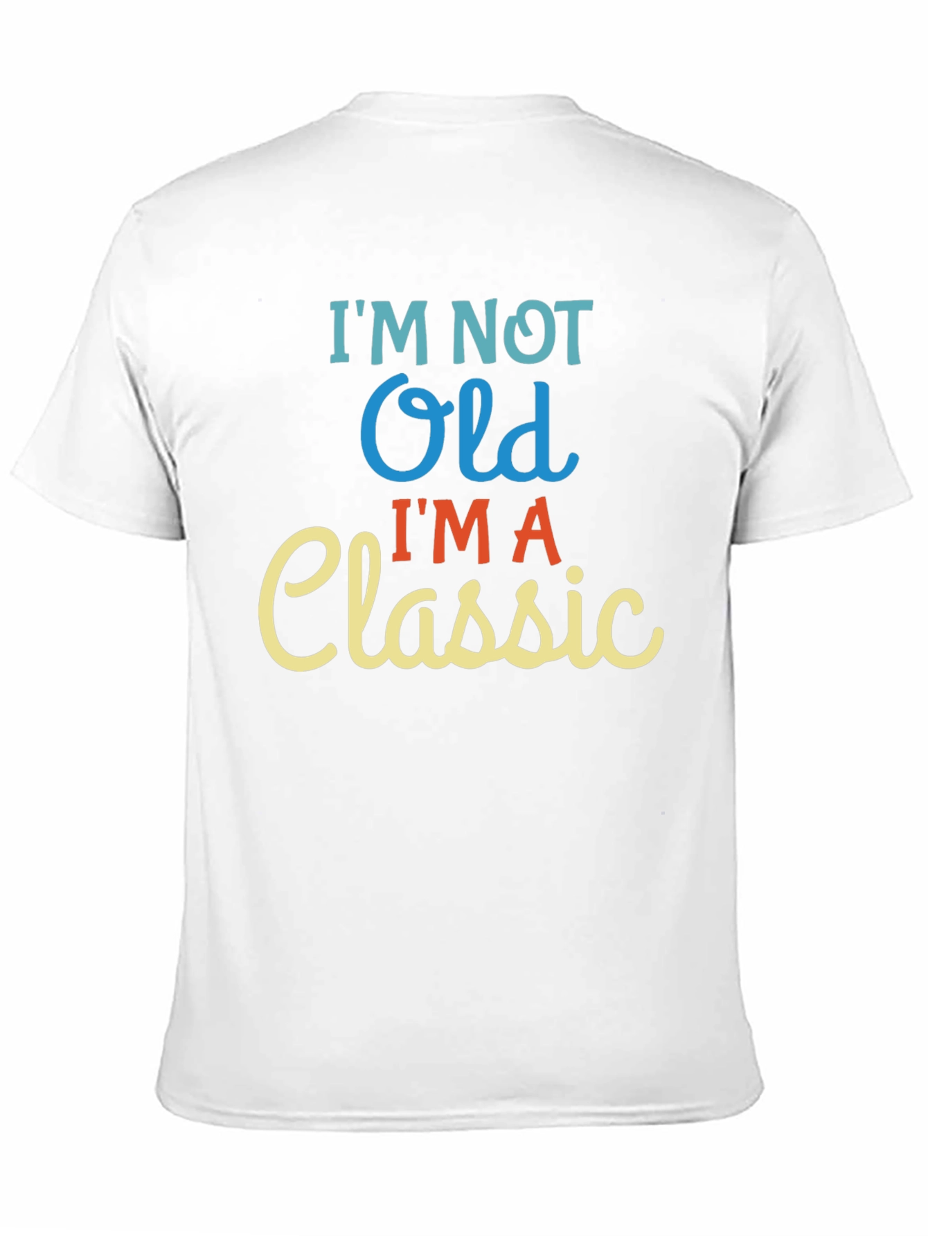 Im Not Old Im A Classic Black T-Shirt
