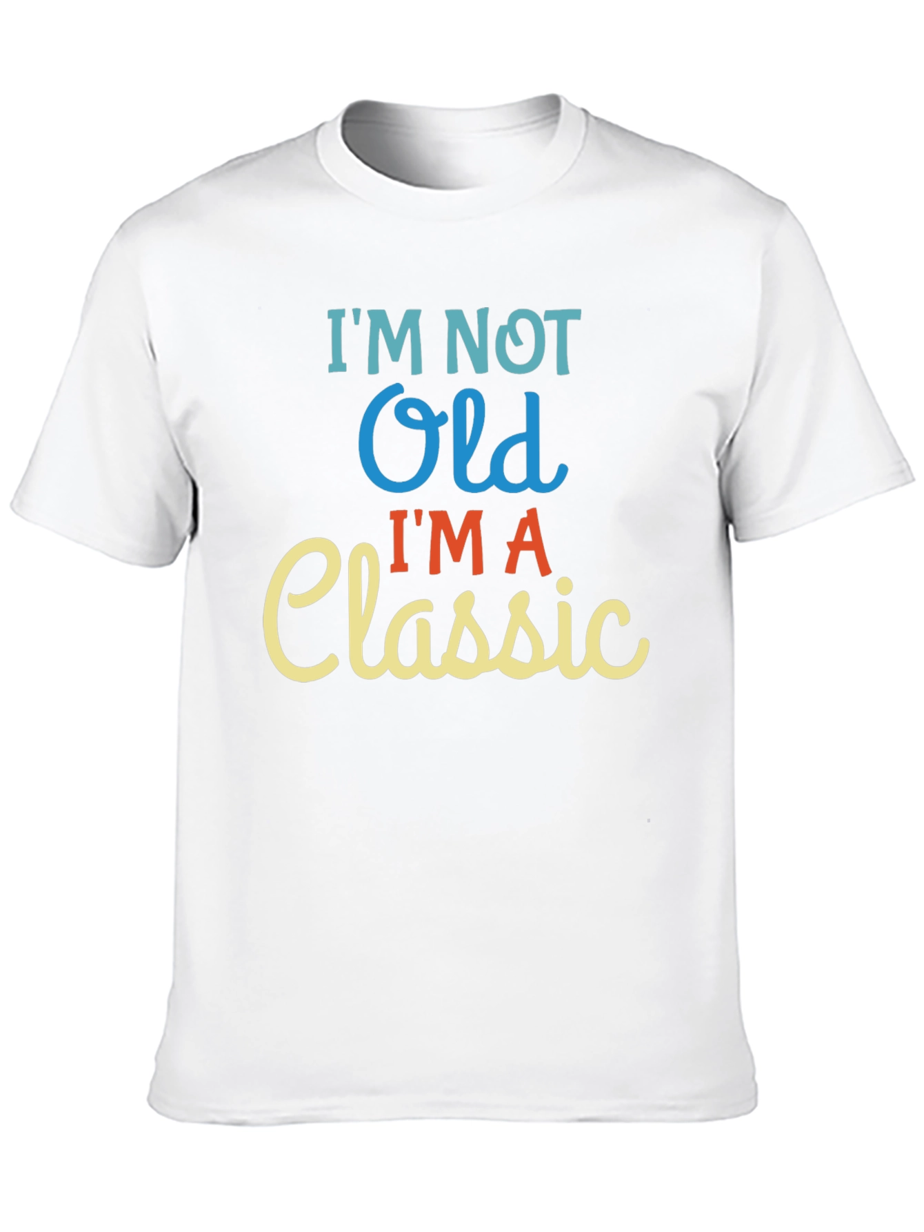 Im Not Old Im A Classic Black T-Shirt