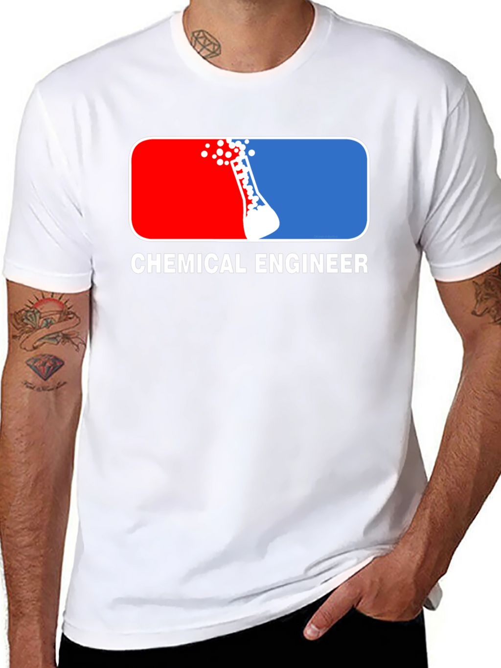 Chemical Engineer T-Shirt - Science Design