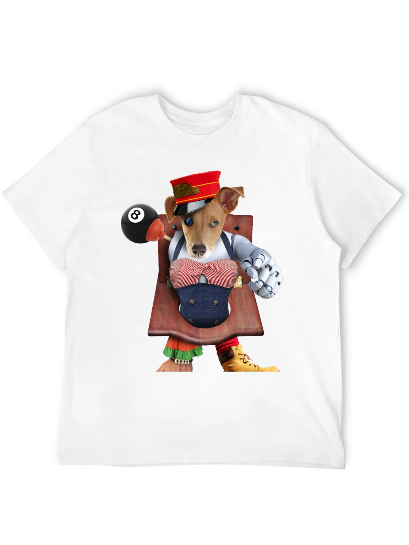 Dog Puppet Graphic T-Shirt