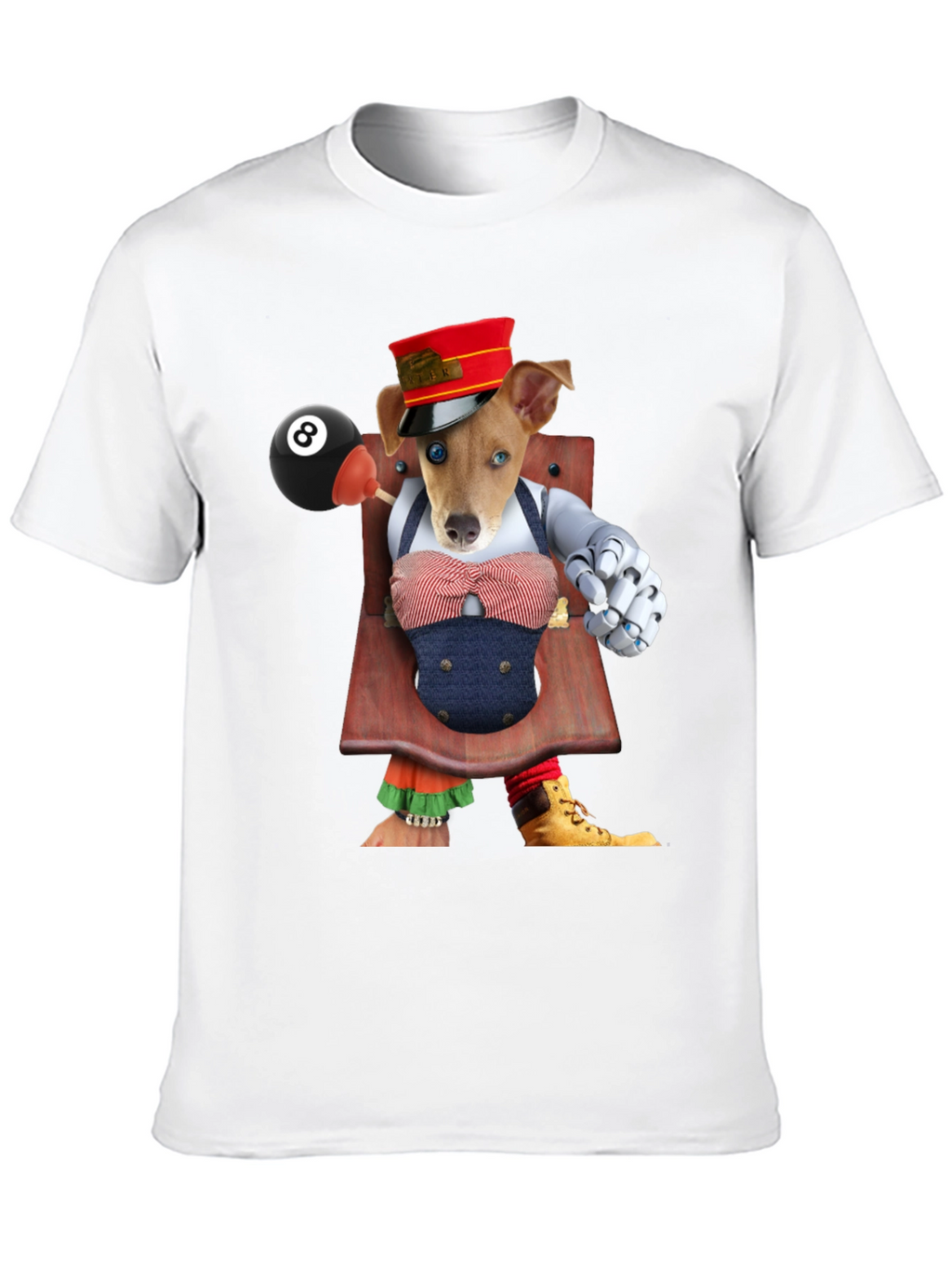 Dog Puppet Graphic T-Shirt