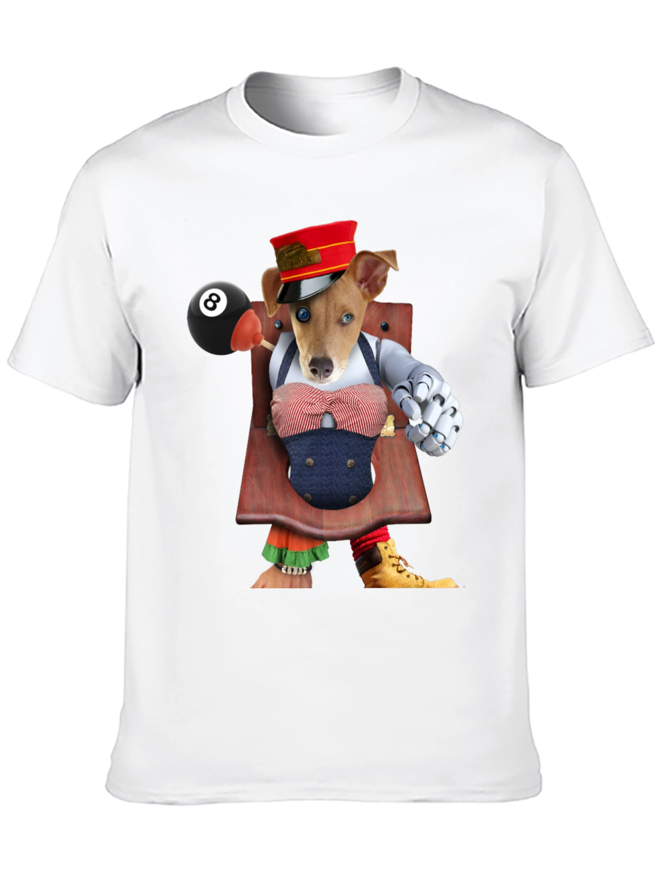 Dog Puppet Graphic T-Shirt