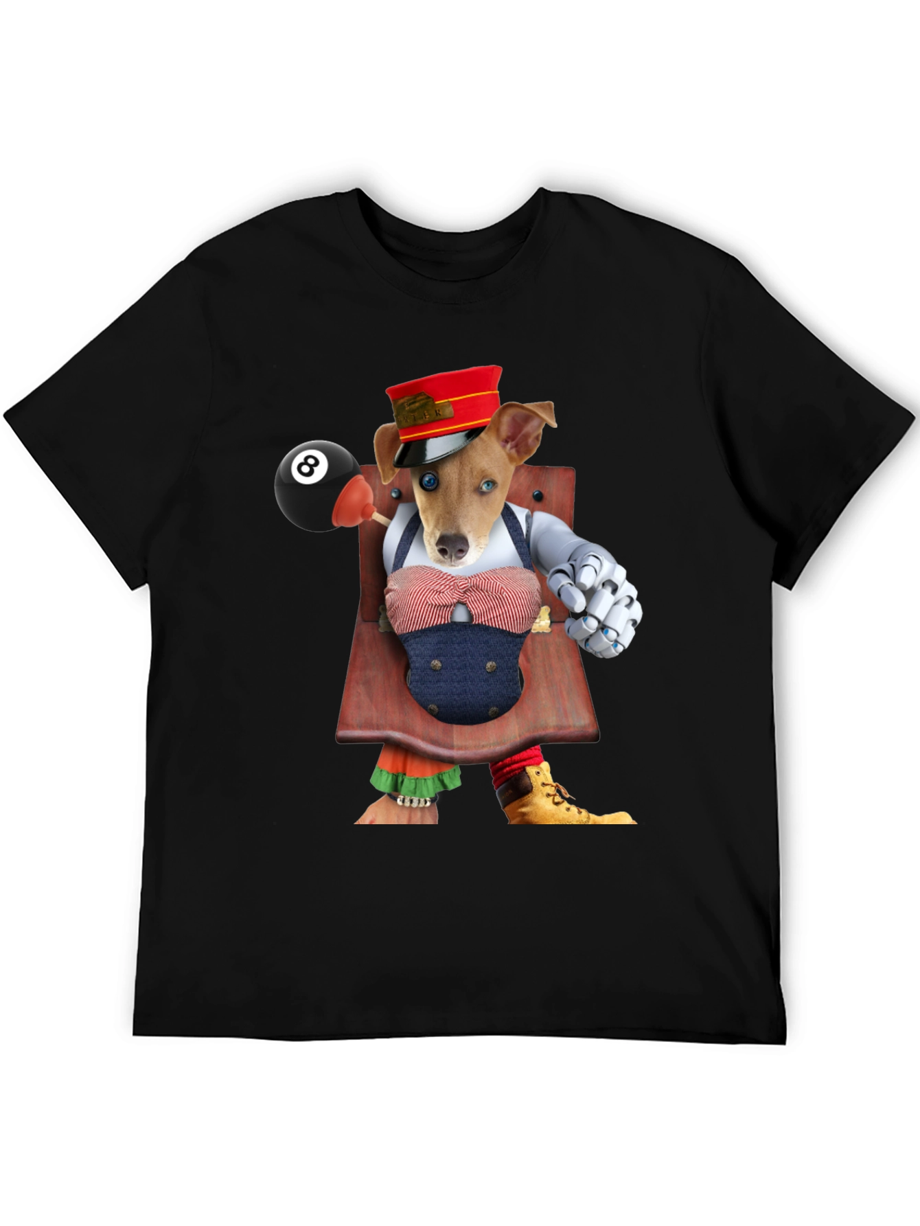 Dog Puppet Graphic T-Shirt