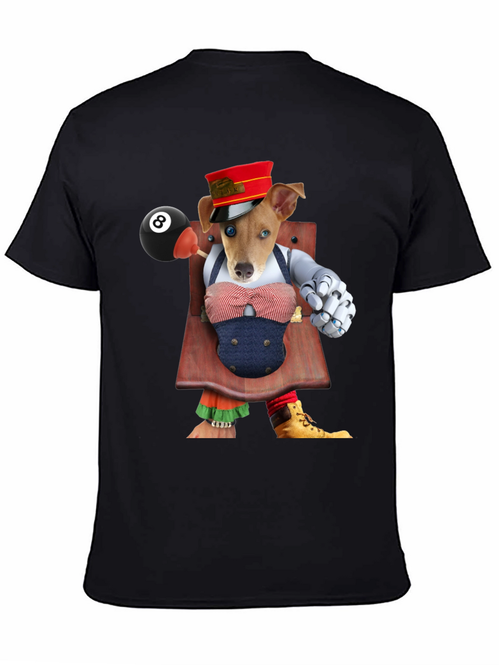 Dog Puppet Graphic T-Shirt
