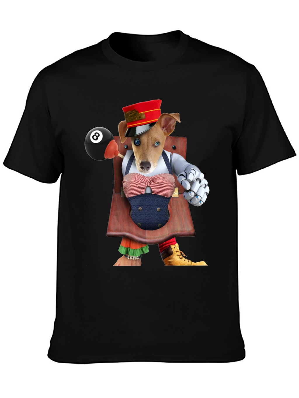 Dog Puppet Graphic T-Shirt