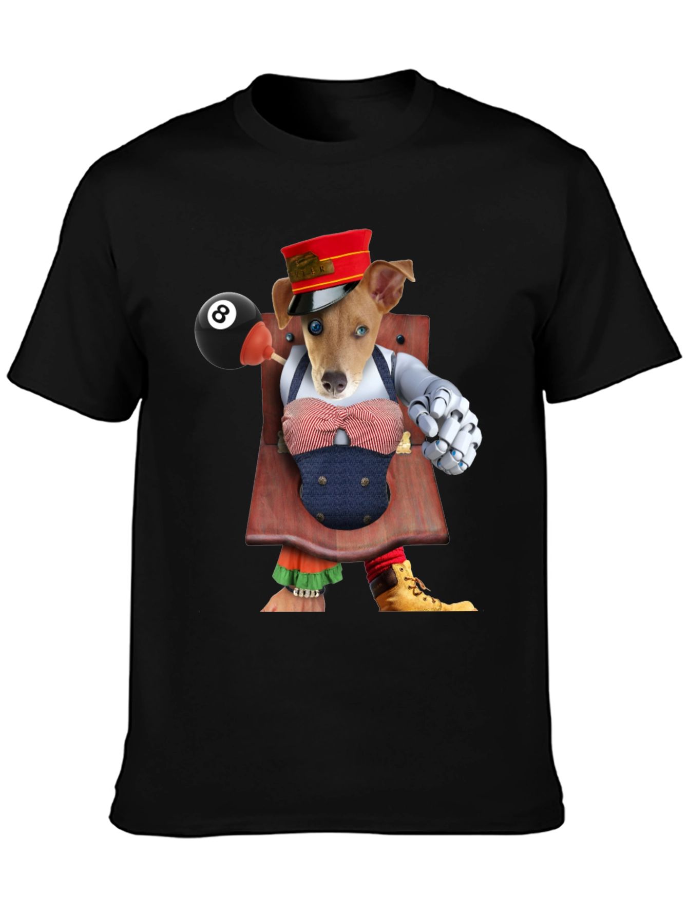 Dog Puppet Graphic T-Shirt