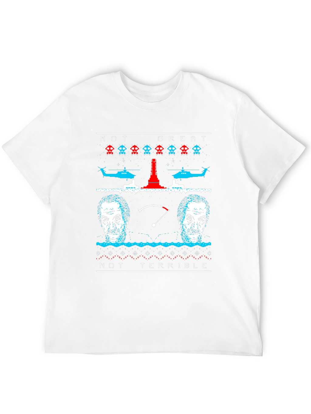 Not Great Not Terrible Ugly Christmas T-Shirt