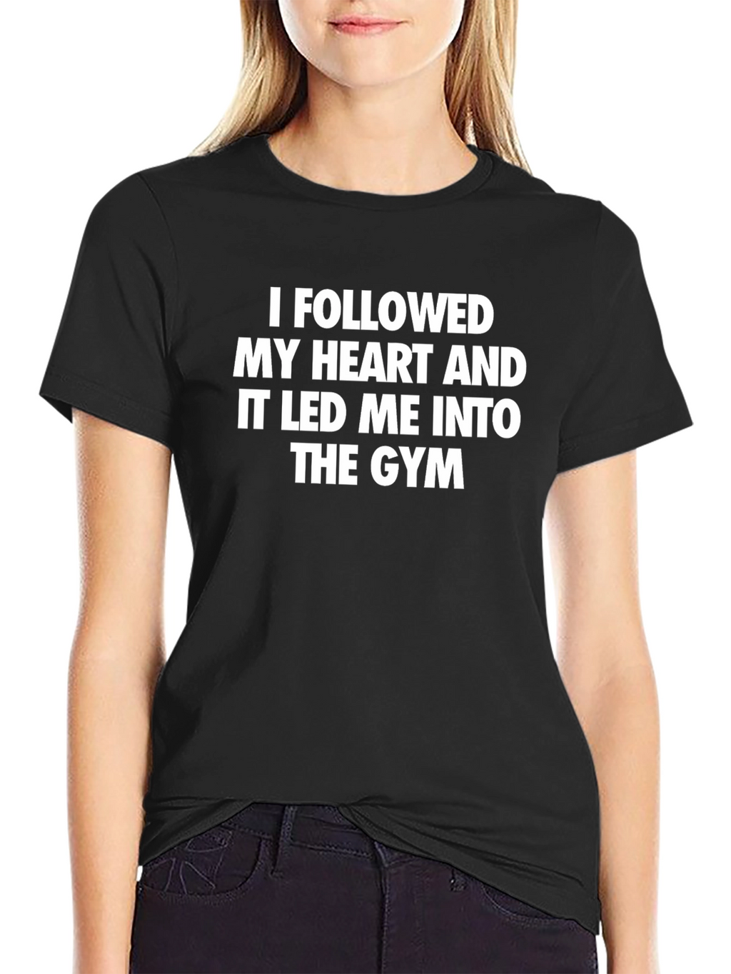 Gym Motivation T-Shirt - Follow Your Heart