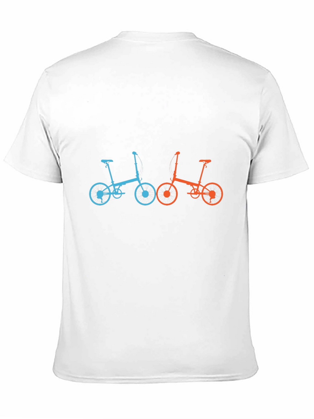 Stylish Bike Graphic Tee - Black Cotton Blend Shirt