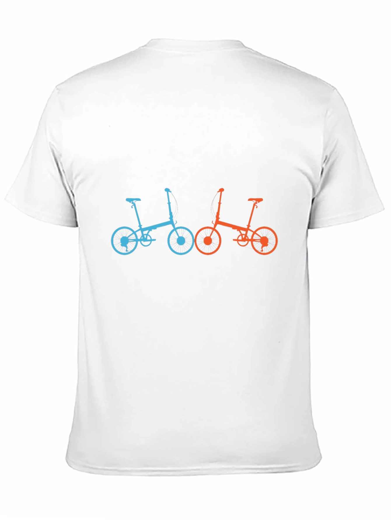 Stylish Bike Graphic Tee - Black Cotton Blend Shirt