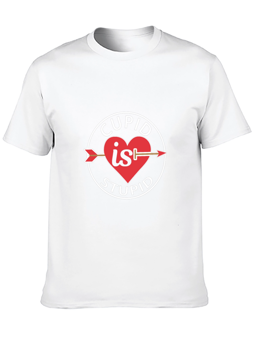 Cupid is Stupid T-Shirt - Anti Valentines Day