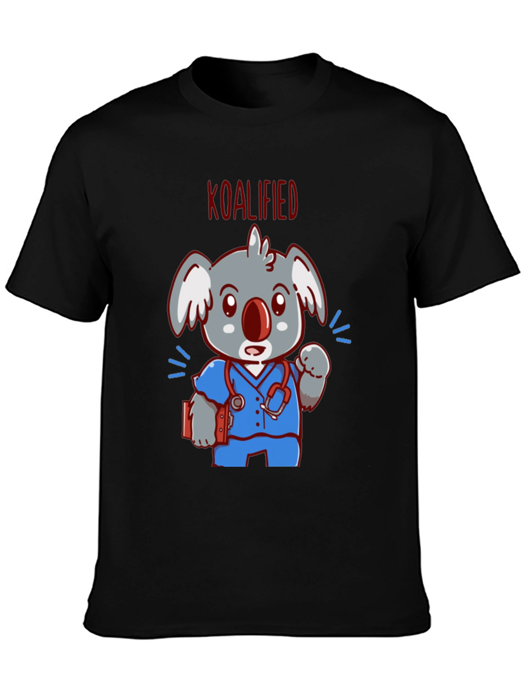 Koalified Nurse T-Shirt - Cute Animal Graphic Tee