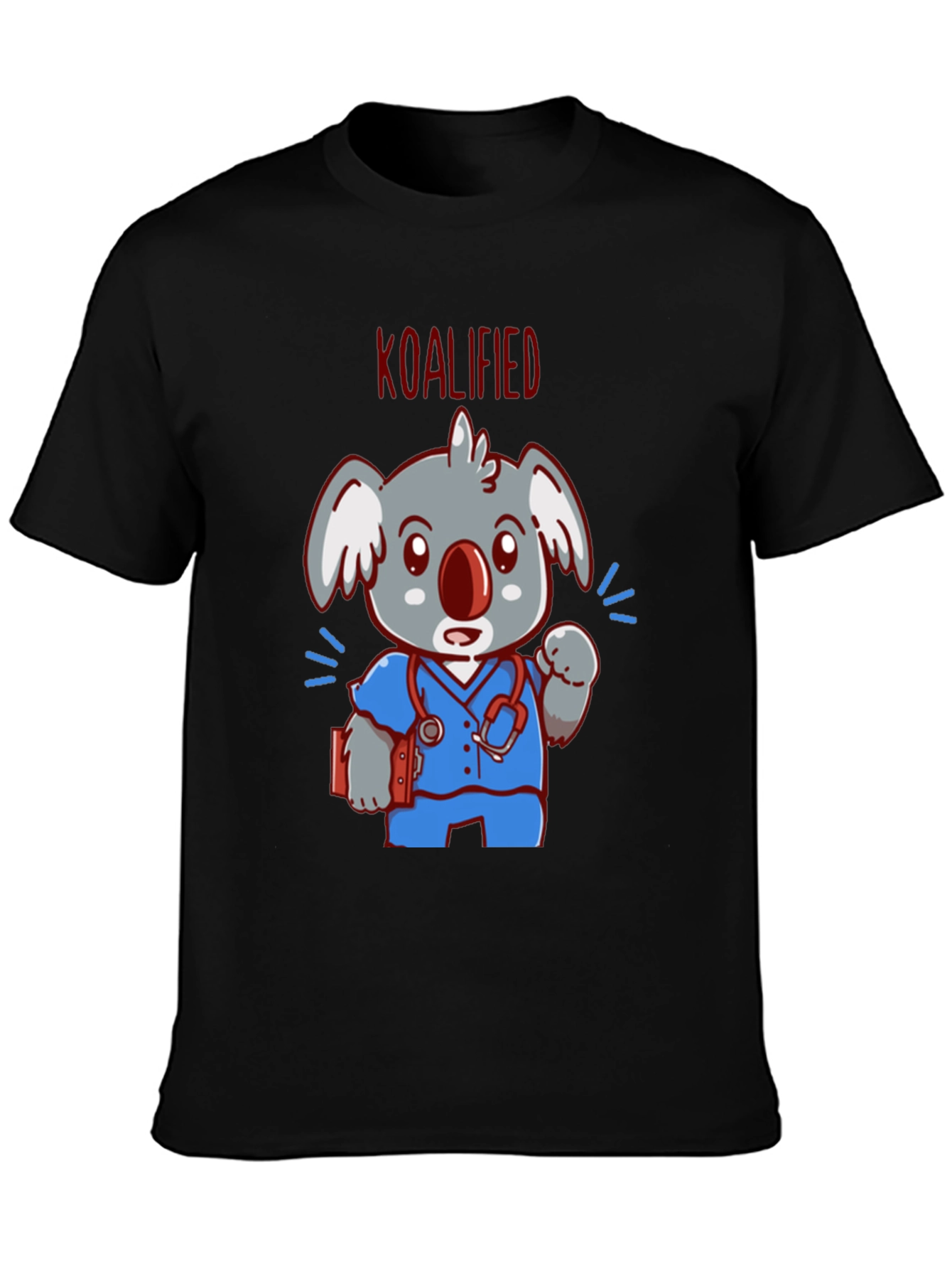 Koalified Nurse T-Shirt - Cute Animal Graphic Tee