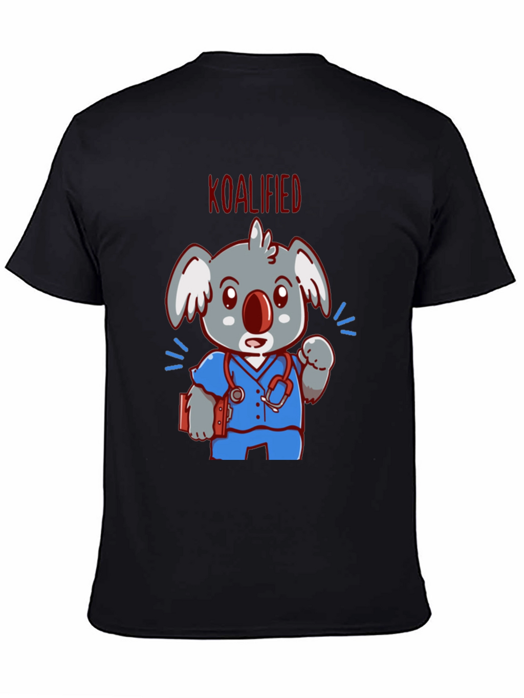 Koalified Nurse T-Shirt - Cute Animal Graphic Tee