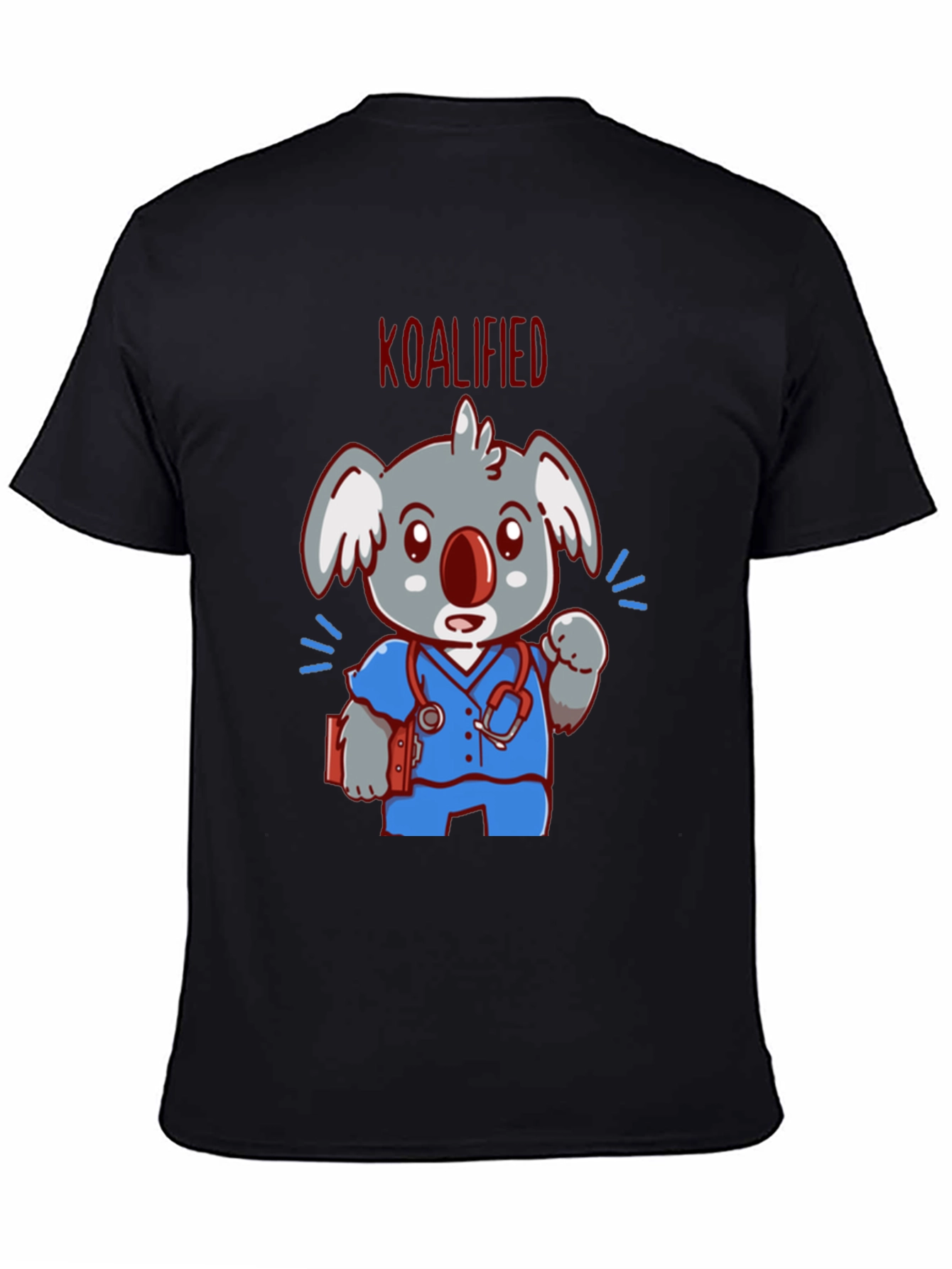 Koalified Nurse T-Shirt - Cute Animal Graphic Tee