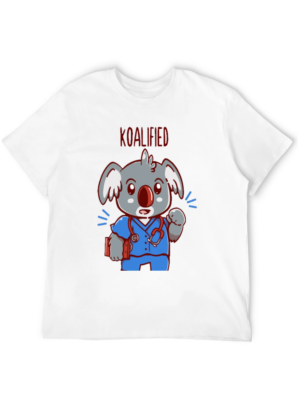 Koalified Nurse T-Shirt - Cute Animal Graphic Tee
