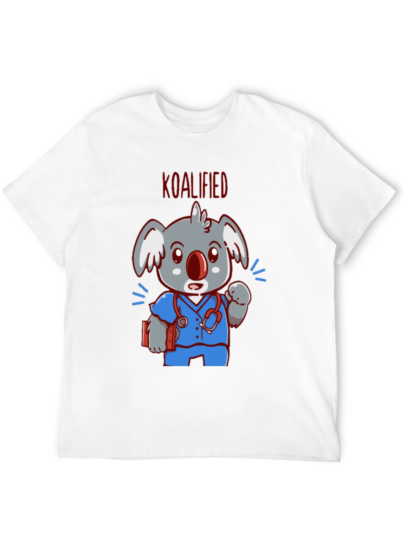 Koalified Nurse T-Shirt - Cute Animal Graphic Tee