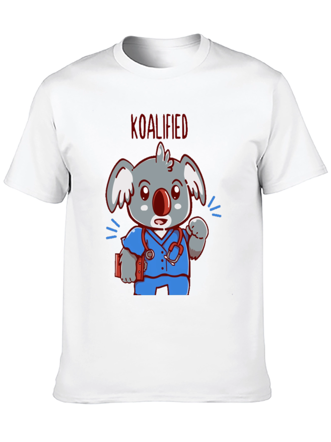 Koalified Nurse T-Shirt - Cute Animal Graphic Tee
