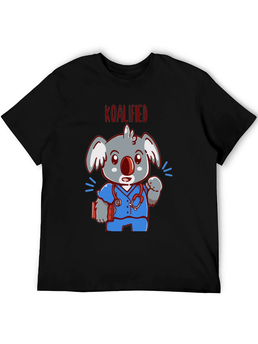 Koalified Nurse T-Shirt - Cute Animal Graphic Tee