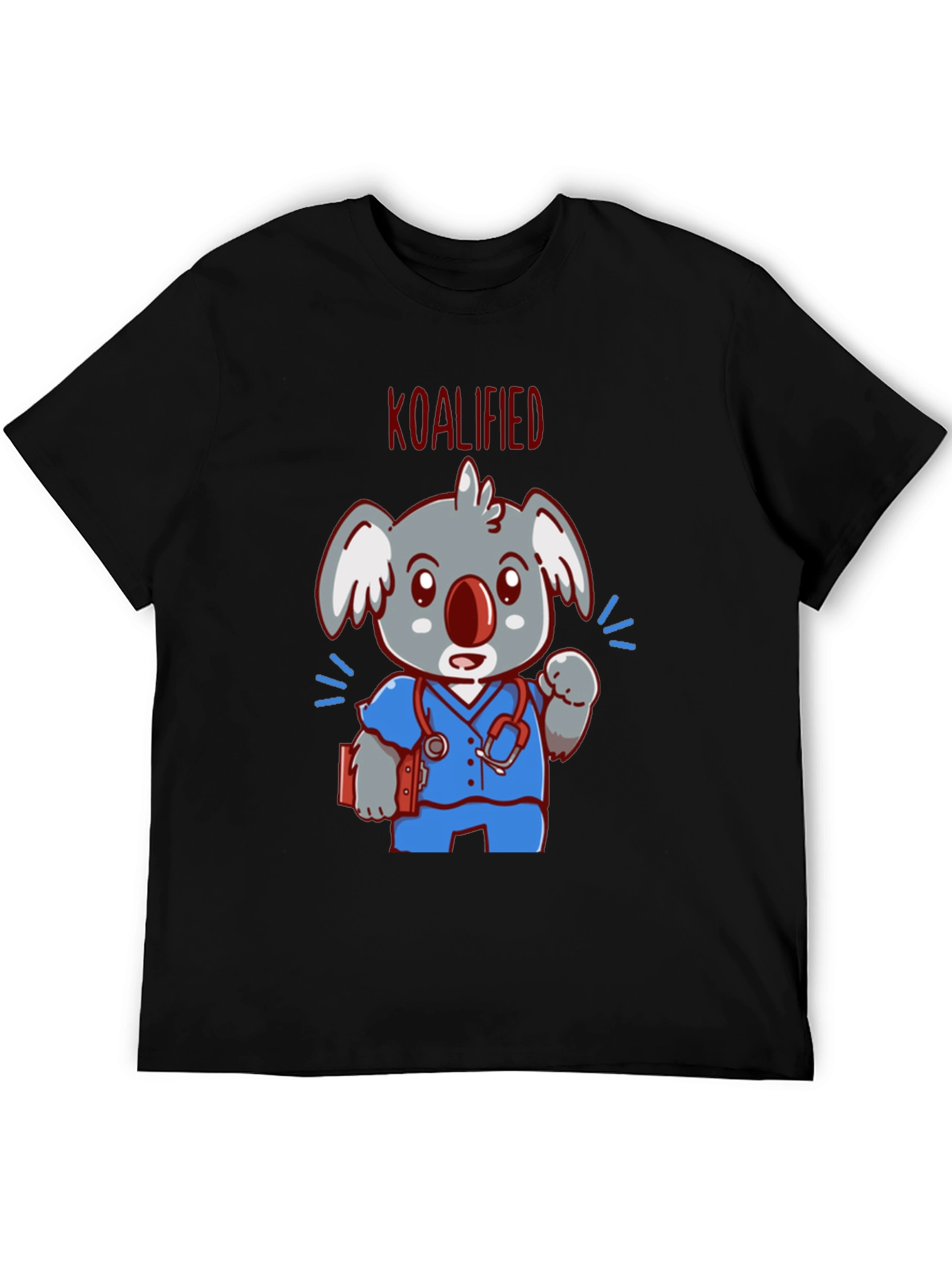 Koalified Nurse T-Shirt - Cute Animal Graphic Tee