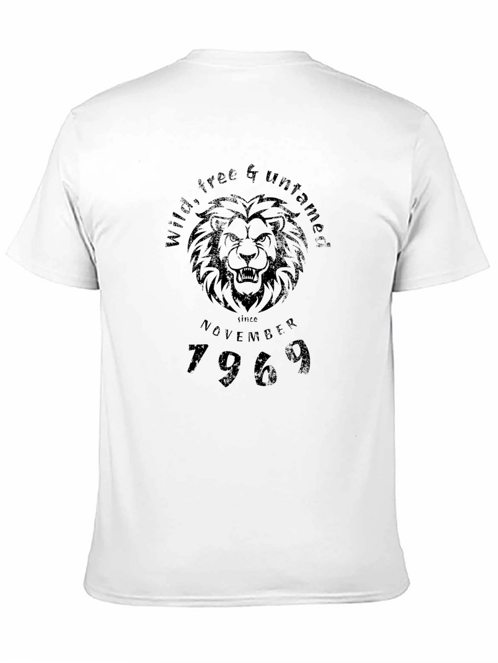 Wild & Untamed Lion Graphic T-Shirt - November 1969