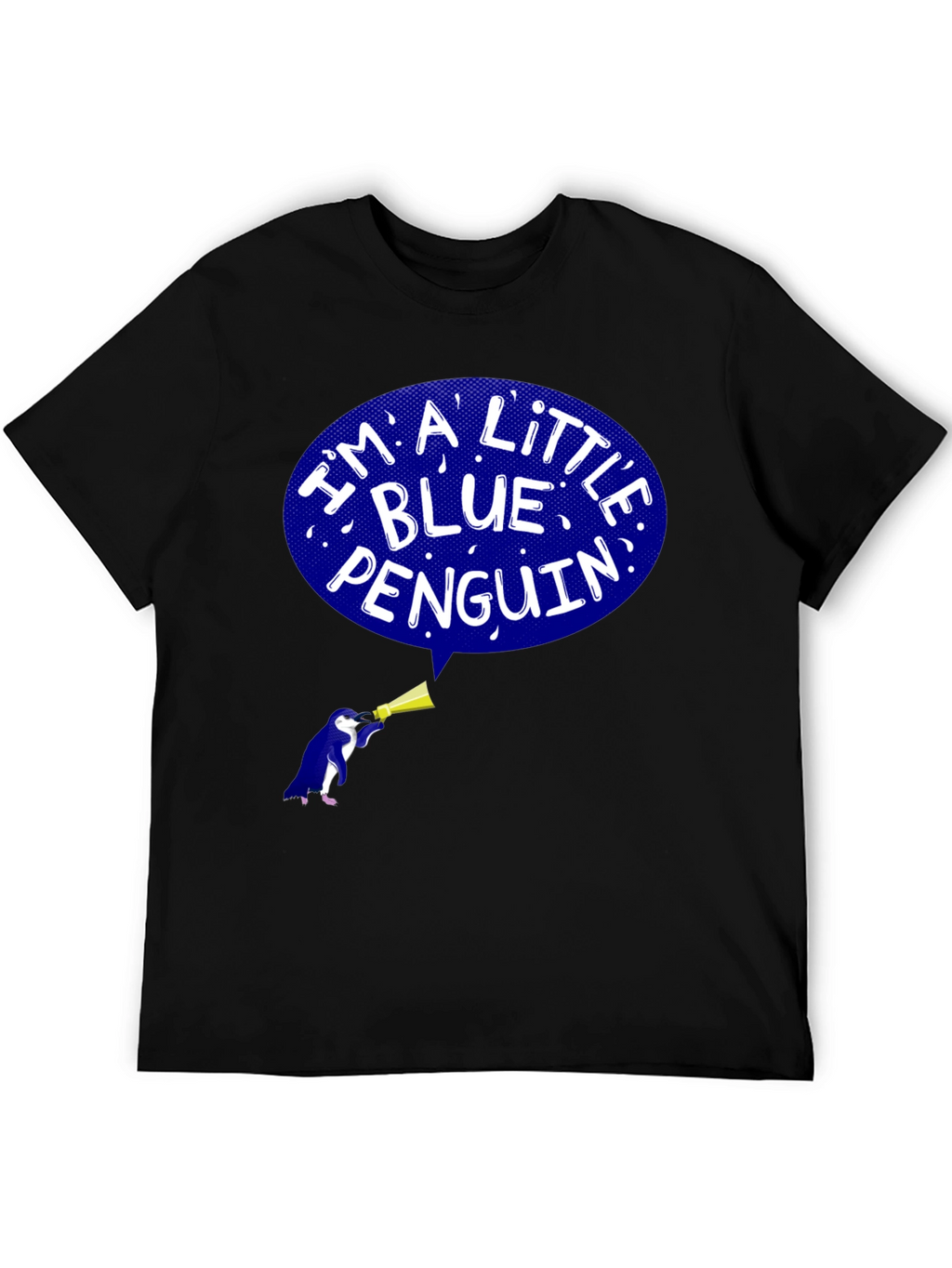 Blue Penguin Graphic T-Shirt