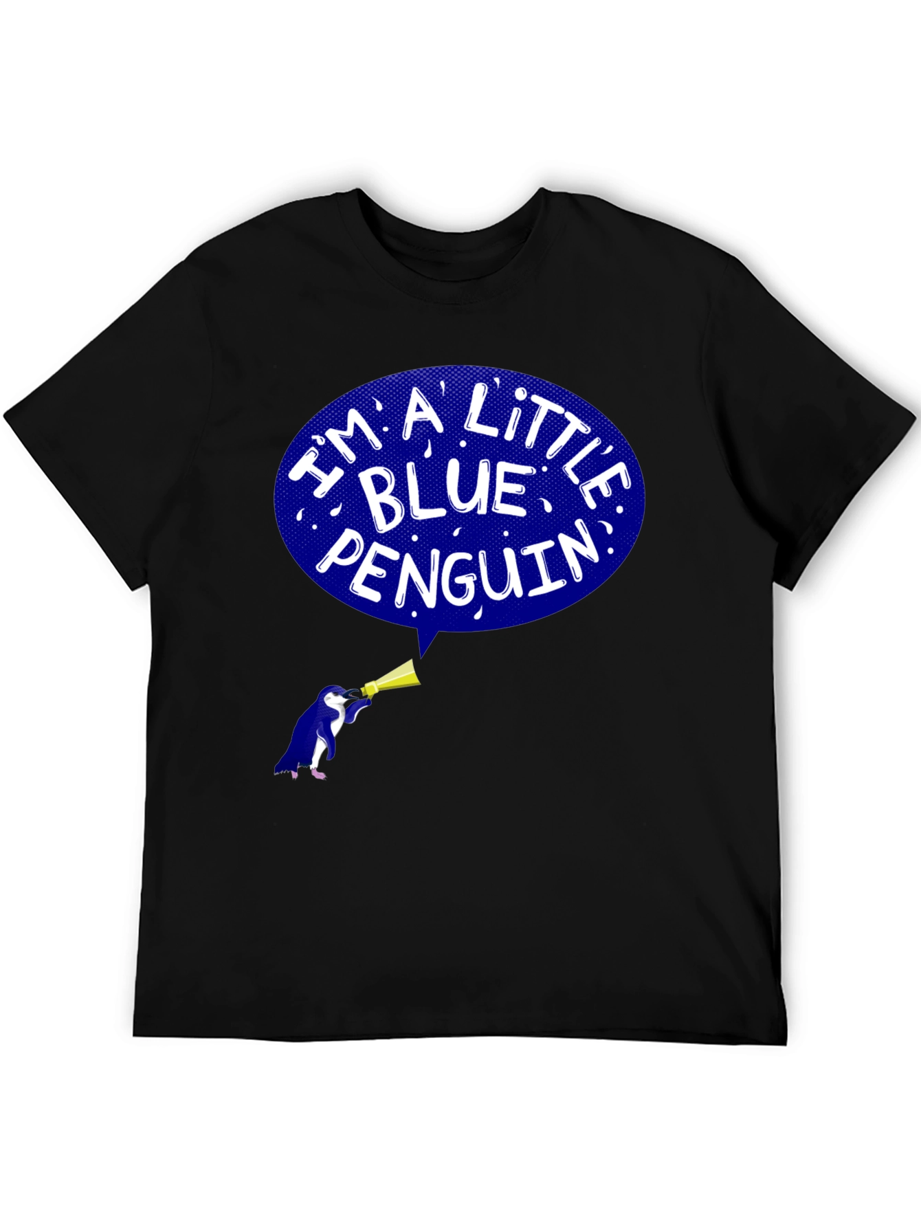 Blue Penguin Graphic T-Shirt