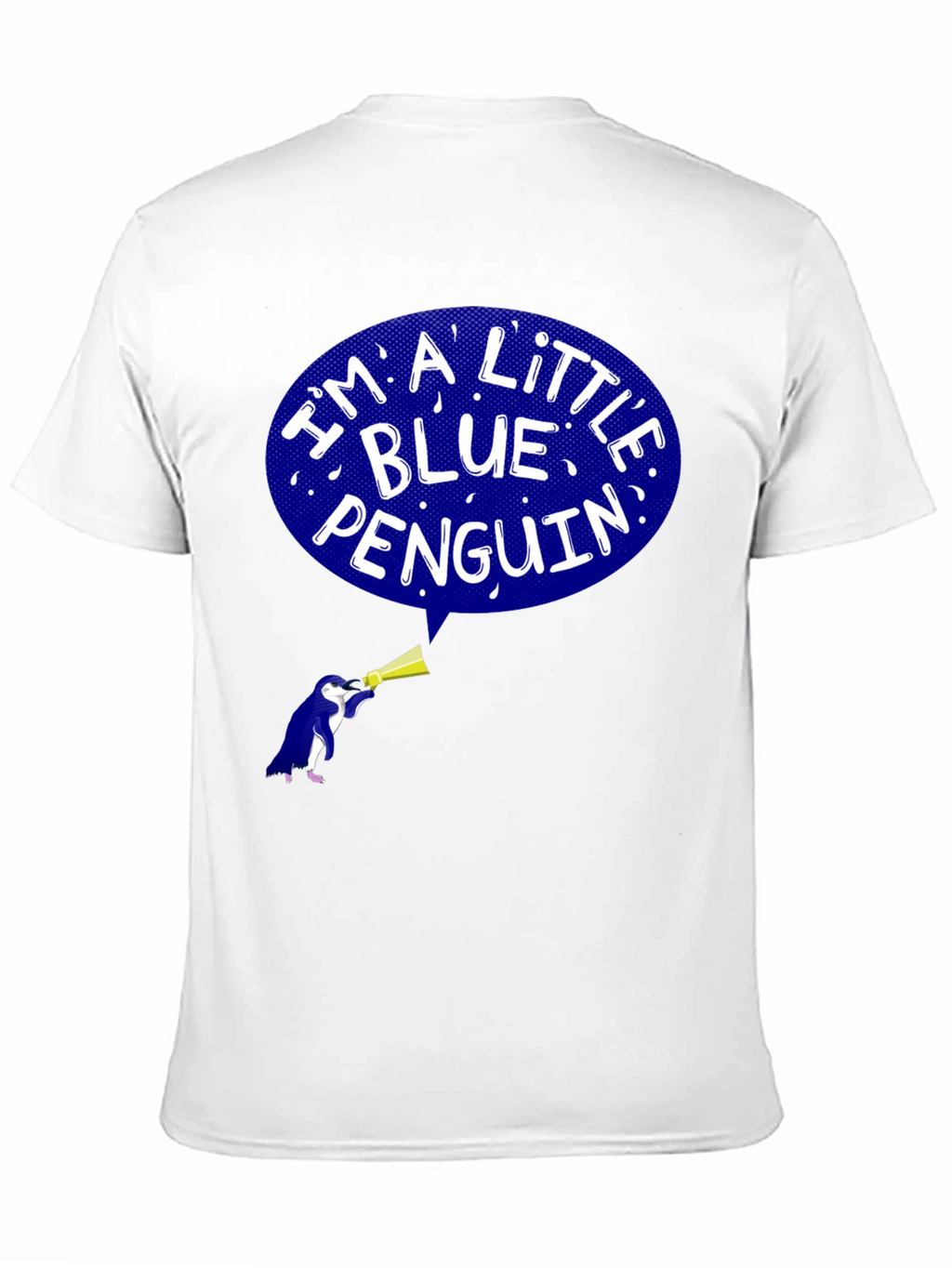 Blue Penguin Graphic T-Shirt