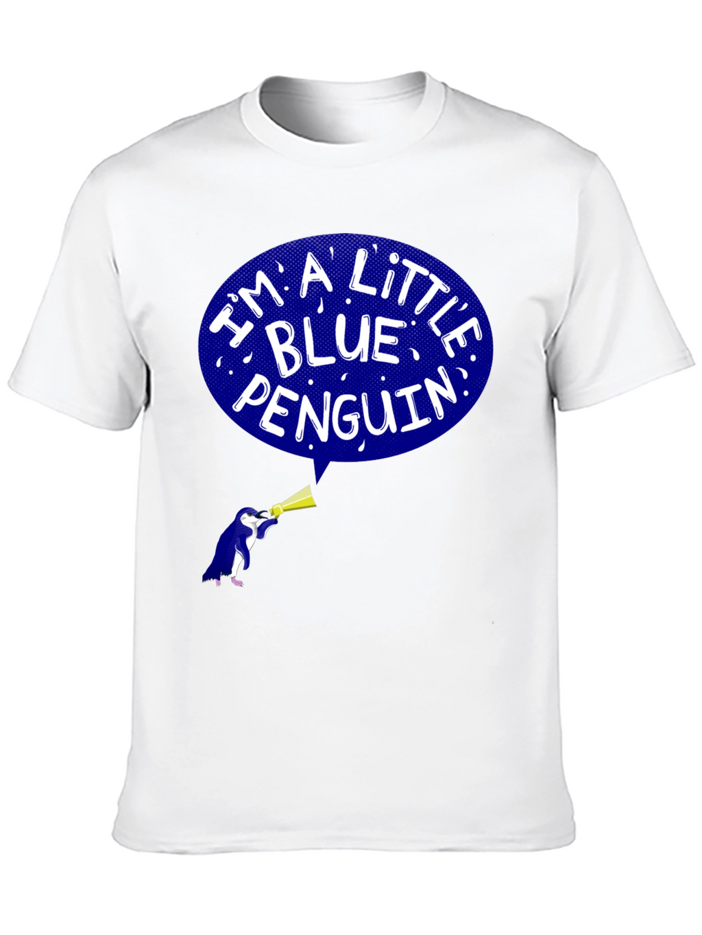 Blue Penguin Graphic T-Shirt