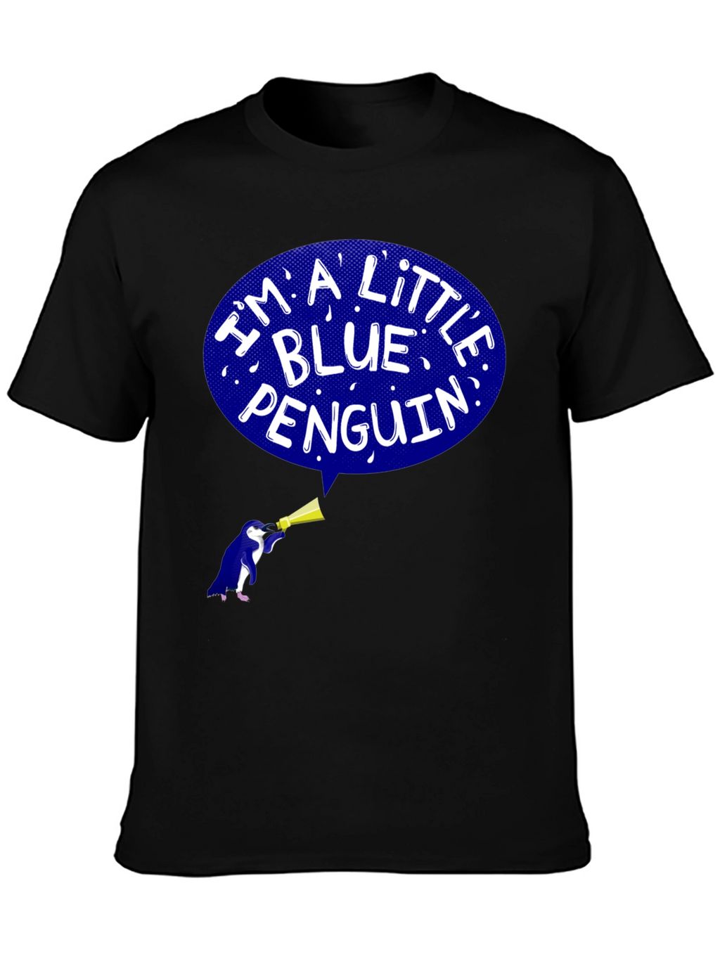 Blue Penguin Graphic T-Shirt