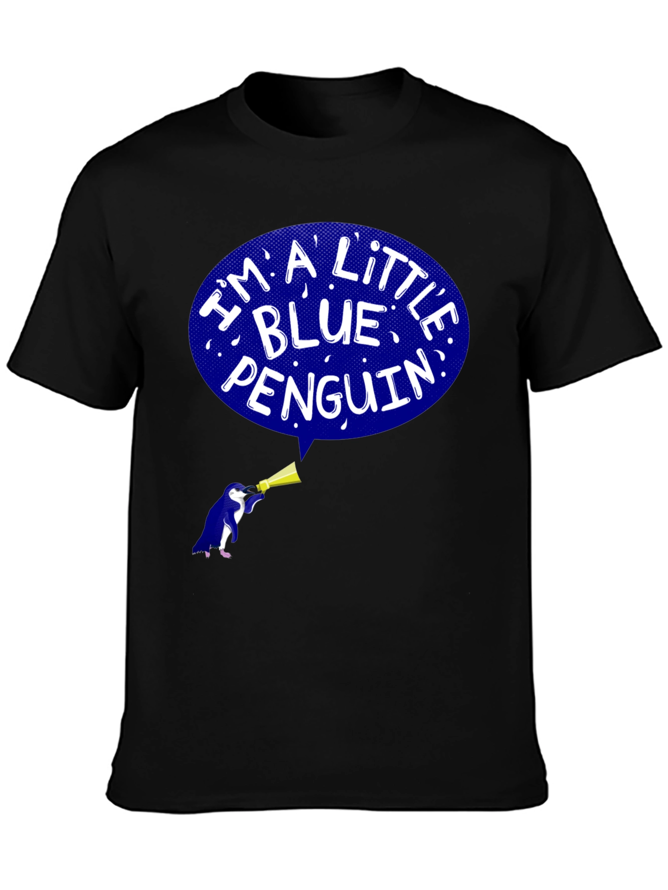 Blue Penguin Graphic T-Shirt