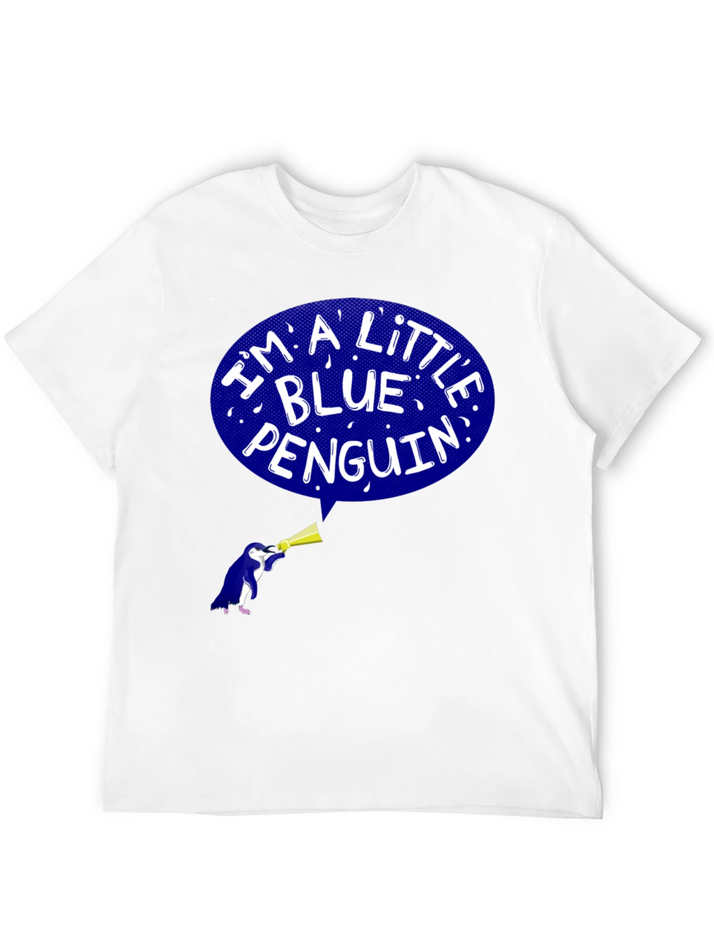 Blue Penguin Graphic T-Shirt
